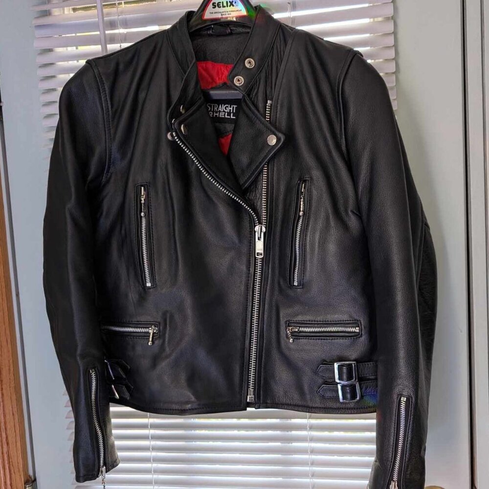 Straight To Hell - "Marauder" Leather Jacket